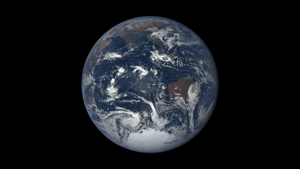 Earth as seen from L+ - DSCOVER