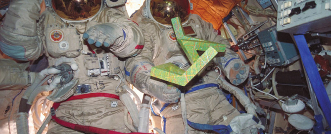 Cosmic Dancer on the Mir