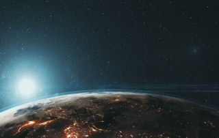 Earth Horizon Background